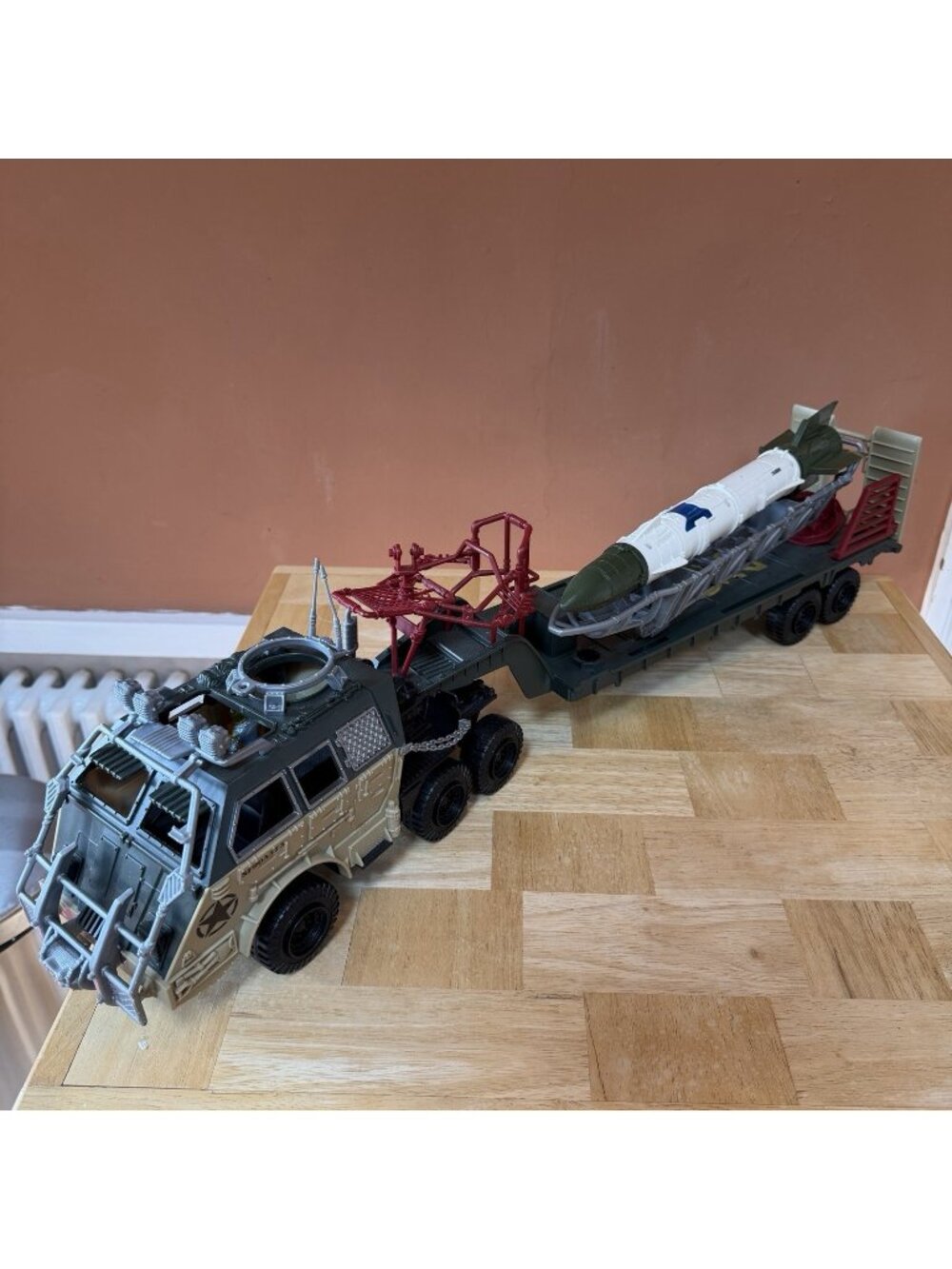 Chap Mei True Heroes Sentinel 1 Rocket Missile Launcher Truck With Flatbed READ
